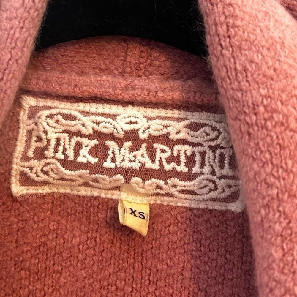 Pink Martini Stockport Sweater Jacket - Rose - Picture 7 of 10